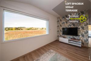 Loft spacieux vue sur vignoble 100m2