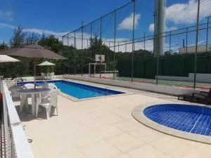 Apartamento flat em condomínio club - Nossa Senhora do Socorro