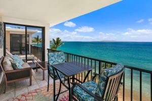 Kihei Beach 606 - Direct Ocean Front, Central AC!