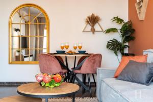 First line , Cosy and Comfortable + Swimming pool