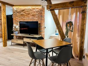 Brick and Wood Apartment