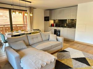 Les Gets - Moderne appartement, 1.5km du centre, 400m des pistes, terrasse, 2 chambres, WiFi, parking - FR-1-623-339