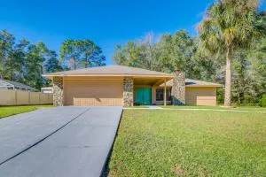 3 Mi to Rainbow Springs State Park Dunnellon Home - Dunnellon