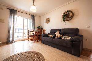 Ático de lujo en primera línea 2 balcones con vistas al mar, Vera Playa