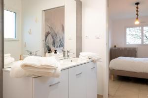 Appartements Appart Hotel La Gacilly-centre ville-SPA-parking : photos des chambres