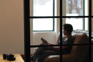 Baan33 check in by yourself code inbox 4fl behind Amazon cafe