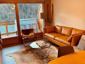 Appt 5 pers, garage, balcon, WiFi, skis - FR-1-459-151 - 圣让德锡克斯特