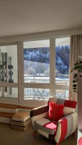 Balcon plein Sud sur les pistes