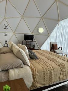 El Gato Glamping con vista al valle