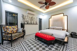 Lotus Villa Hoi An-3Brs-Pool-river view, 5 minutes to AB Beach