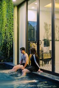 Lotus Villa Hoi An-3Brs-Pool-river view, 5 minutes to AB Beach