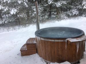 Mazury w Pigułce- domek z sauną i balią, Woszczele