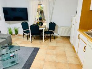 Souterrain Monteurwohnung mit Sauna und Garten