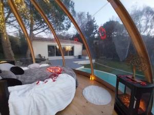 Tentes de luxe Le Clos FMR Insolite - Fanny : photos des chambres