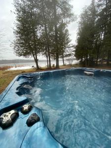 Lovely waterfront private cottage with hot tub in Kawartha Lakes