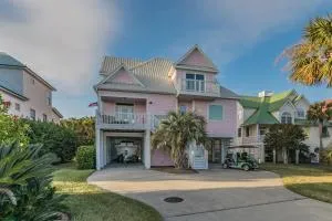Beach Access - Golf Cart Included - Views of the Marsh and Harbor River - Sleeps 10 - Oceanmarsh Subdivision