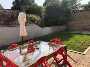 Maisons de vacances Gite de charme avec piscine interieure : photos des chambres