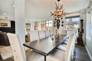 Contemporary Custom Condo Paired with the Best Location in the Center of Main Street. Walk to Ski.