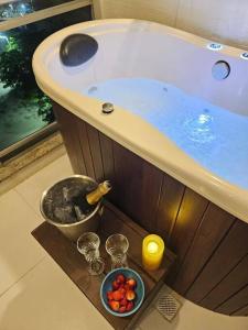 PÉ na Areia com Jacuzzi e Vista Incrível Para MAR!