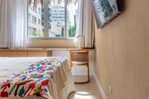 CurtaIpanema: Studio lindo, equipado, 2 qds praia.