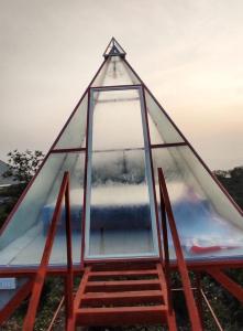 Glass camping