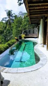Jungle Villa with Panoramic View - 乌布