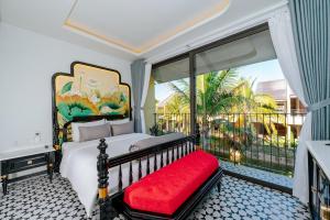 Lotus Villa Hoi An-3Brs-Pool-river view, 5 minutes to AB Beach