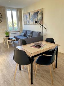 Saint-Aubin-Sur-Mer: Bel appartement traversant