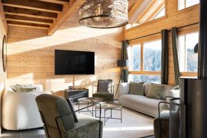 Chalet Tharkey, luxueux au coeur des sapins