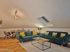 Design-Penthouse I 90qm I Europapark 20 min I Boxspring I Nespresso I Parking - Kuhbach