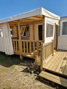 Mobil home sur Camping - La Haye-dʼEctot
