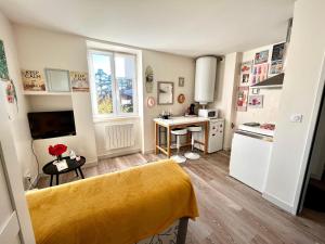 Le Cosy, Rives Entre Lyon et Grenoble, lit Queen 160, 4 pers, Calme côté jardin