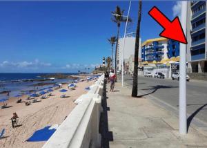 Belíssimo apartamento vista mar na Barra. Diretamente no circuito do Carnaval - Em frente a praia