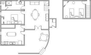 Maisons de vacances Gite G3098 : photos des chambres