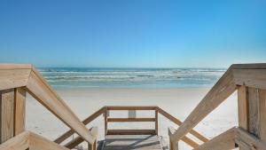 Top Floor Ocean and Pool Views located on No-Drive Beach with 2 Complex Pools