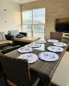 Apartamento espaçoso com vista deslumbrante