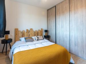 Maisons de vacances Maison Moderne 3* avec Jardin et Clim a Biscarrosse Bourg - Pres des Pistes Cyclables et Plages - FR-1-319-533 : photos des chambres