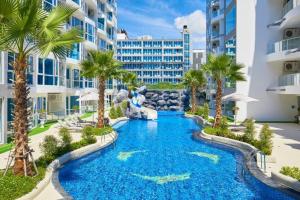 芭堤雅市中心 Grand Avenue 一卧室城景 酒吧街 高速互联网智能电视