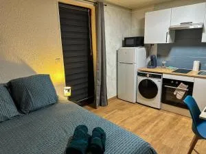 Studio Cosy équipé avec terrasse - 奥特马塞姆