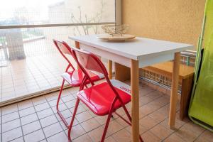 SE031 - Senigallia, bilocale fronte mare al residence Piramidi