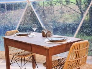 le cocon damour " Dôme avec jaccuzi privé "