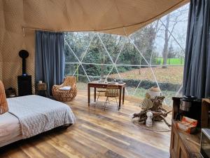 Lodges Dome magnifique avec spa : photos des chambres