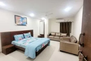 Terrace Party House with Bedroom,Kitchen and playarea - Hakīmpet