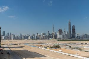 ON OFF HH-Meydan One- Cozy STUDIO - Burj Khalifa & Lagoon view