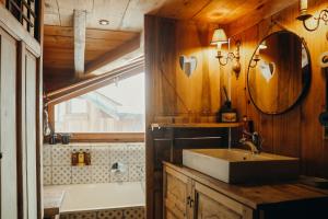 Chalets Joubarbe Rose by Lodji : photos des chambres