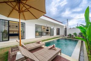 Villa Lavista Brand New Beautiful Stylish 2 BR in Canggu