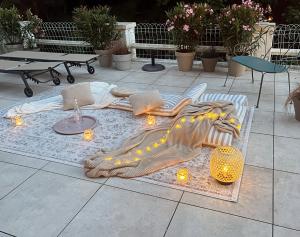 Suite avec grande terrasse et parc - gîte classé 4 étoiles