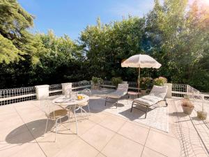 Suite avec grande terrasse et parc - gîte classé 4 étoiles