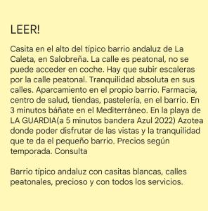 Costa de Granada Calle peatonal