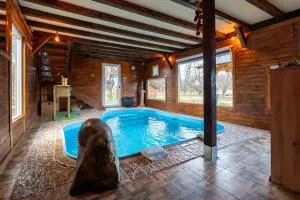 Brvnara Aurora Vista sa bazenom - Čortanovci